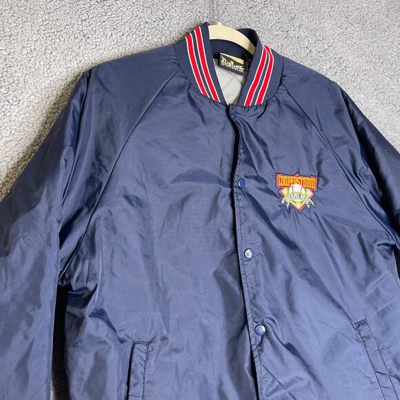 Cooperstown Dream Park Jacket Adult Large Blue Baseball - Picture 7 of 15
